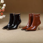 Estelle | Botines de Piel Auténtica con Tacón