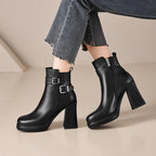 Botines de Punto para Comodidad y Estilo