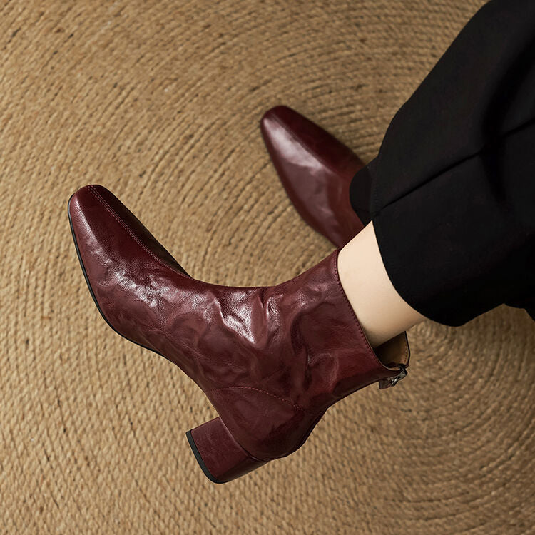Estel | Botines de Piel Auténtica