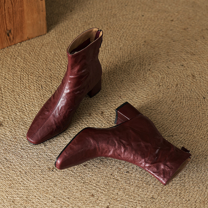 Estel | Botines de Piel Auténtica