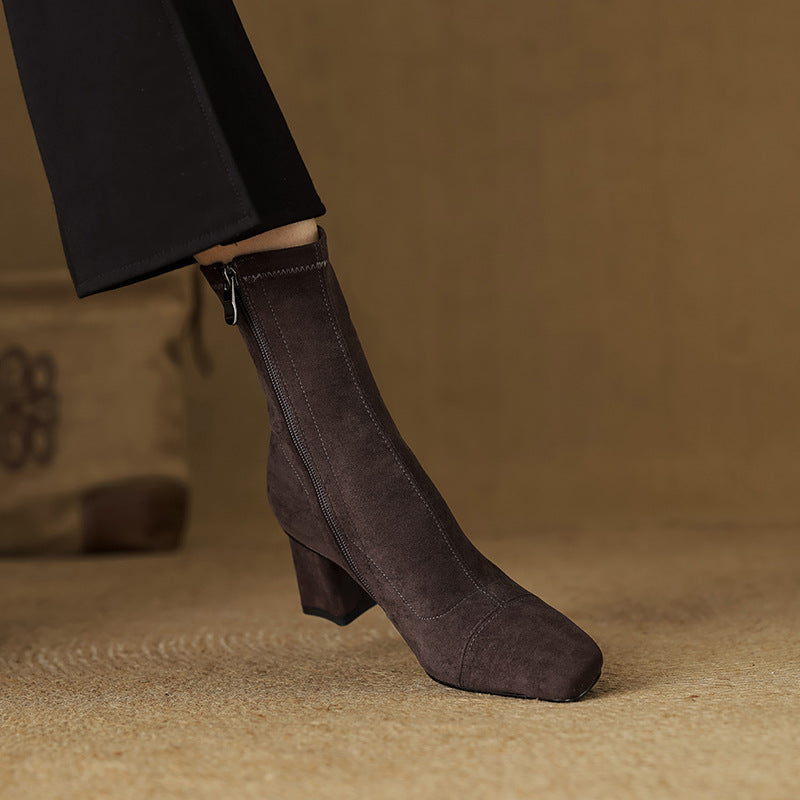 Alba | Botas de Piel Auténtica