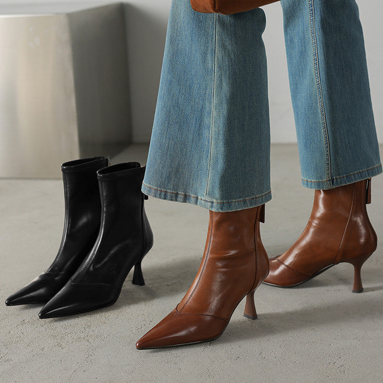 Valentina | Botas de Piel Auténtica
