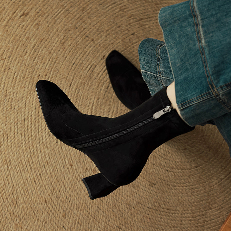 Alba | Botas de Piel Auténtica