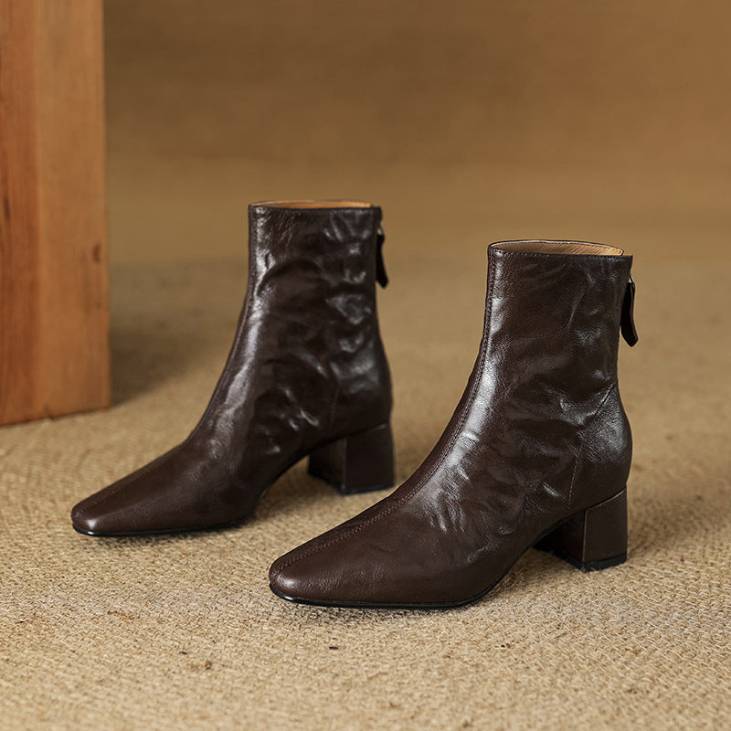 Estel | Botines de Piel Auténtica