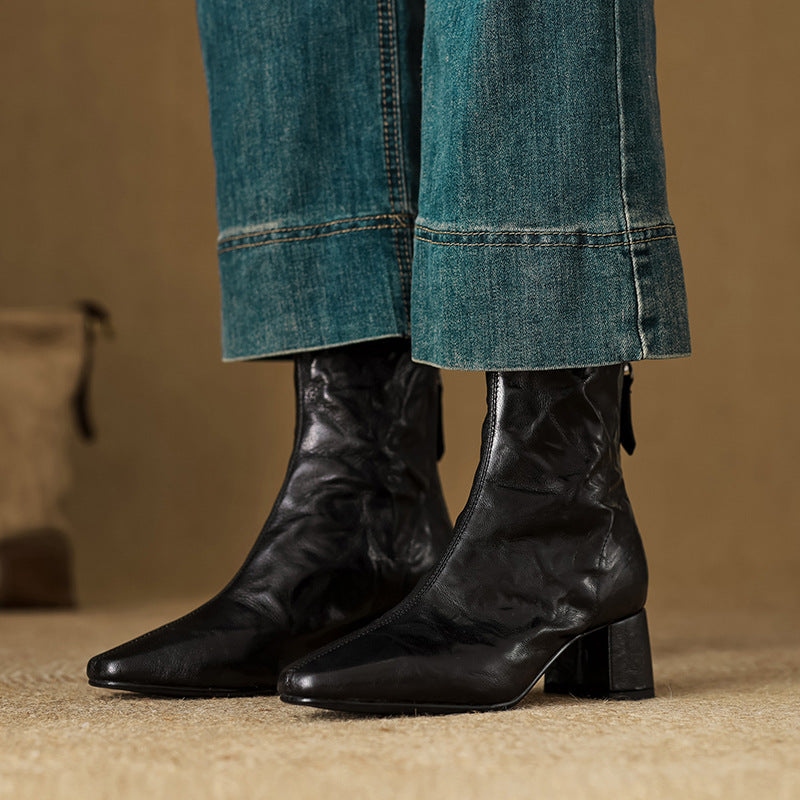 Estel | Botines de Piel Auténtica