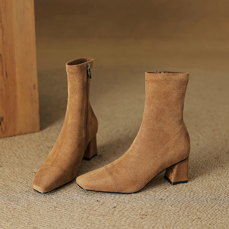 Alba | Botas de Piel Auténtica