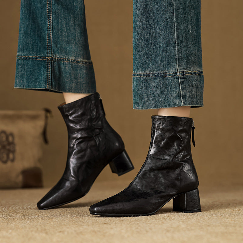 Estel | Botines de Piel Auténtica