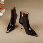 Estelle | Botines de Piel Auténtica con Tacón