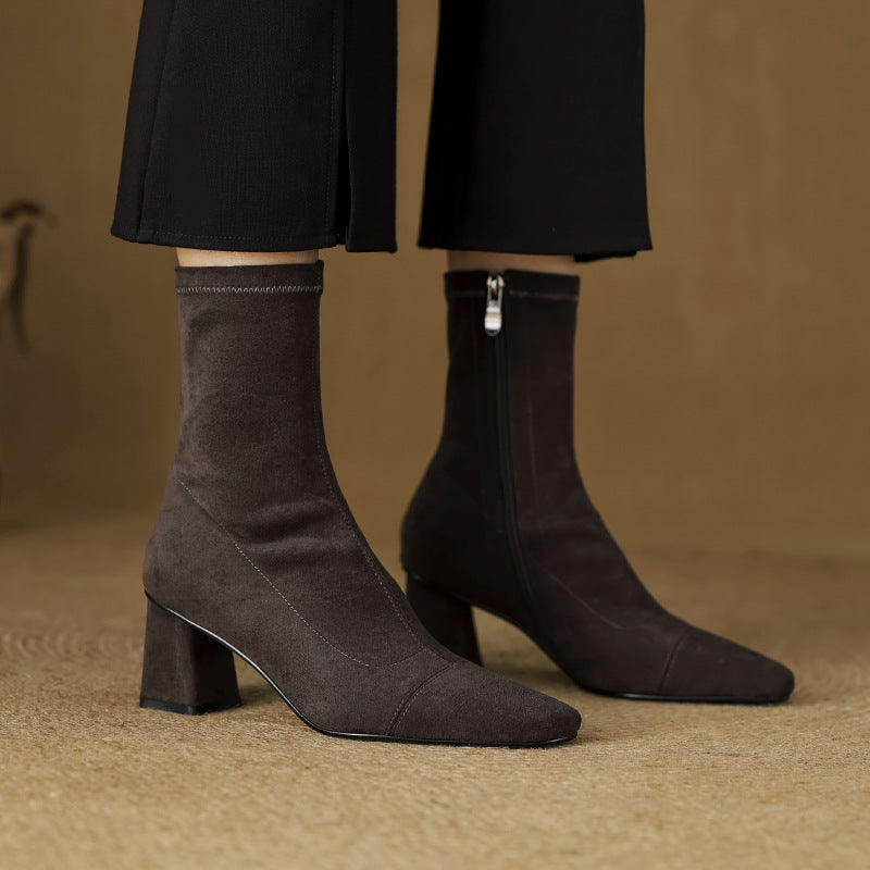 Alba | Botas de Piel Auténtica