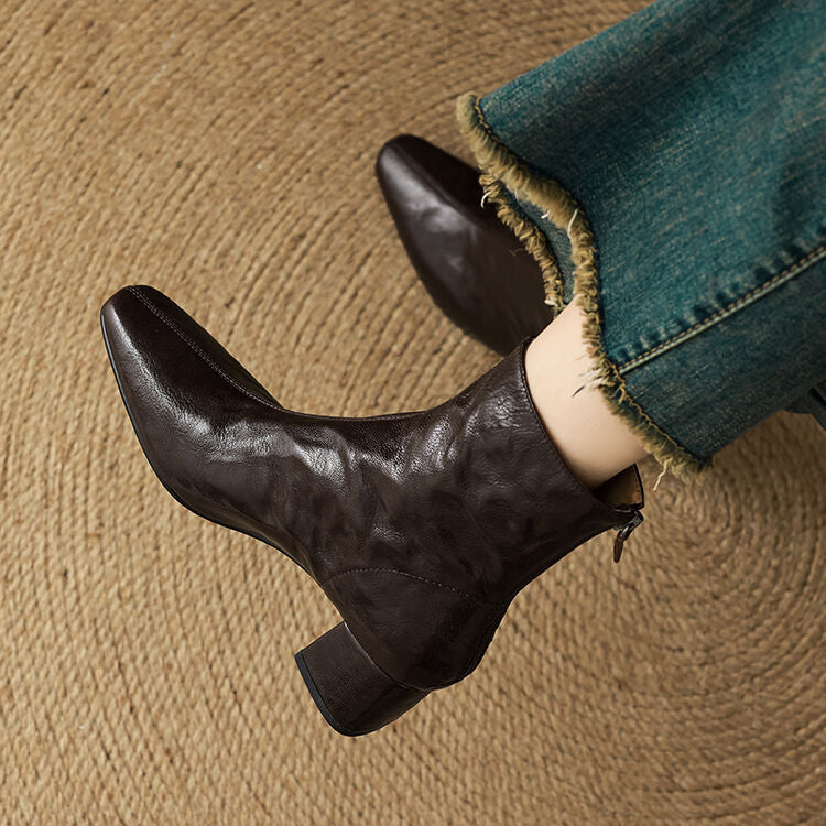 Estel | Botines de Piel Auténtica