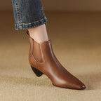 Laura | Botas de Piel Auténtica