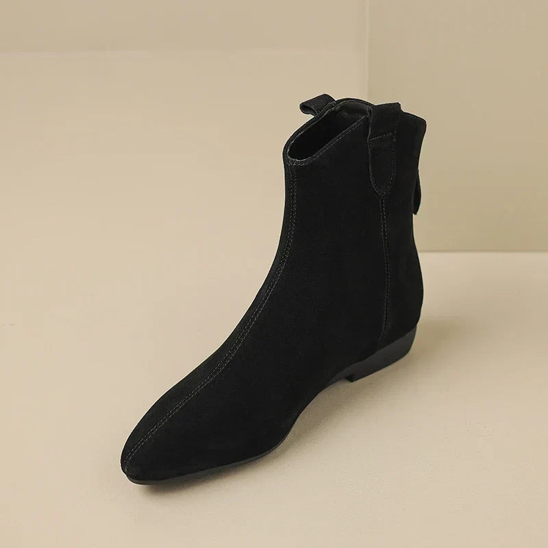 Renata | Botines Chelsea de Ante Auténtico