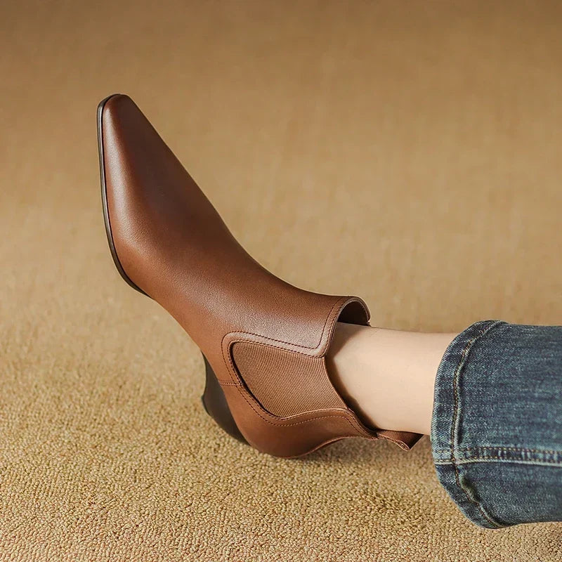 Laura | Botas de Piel Auténtica