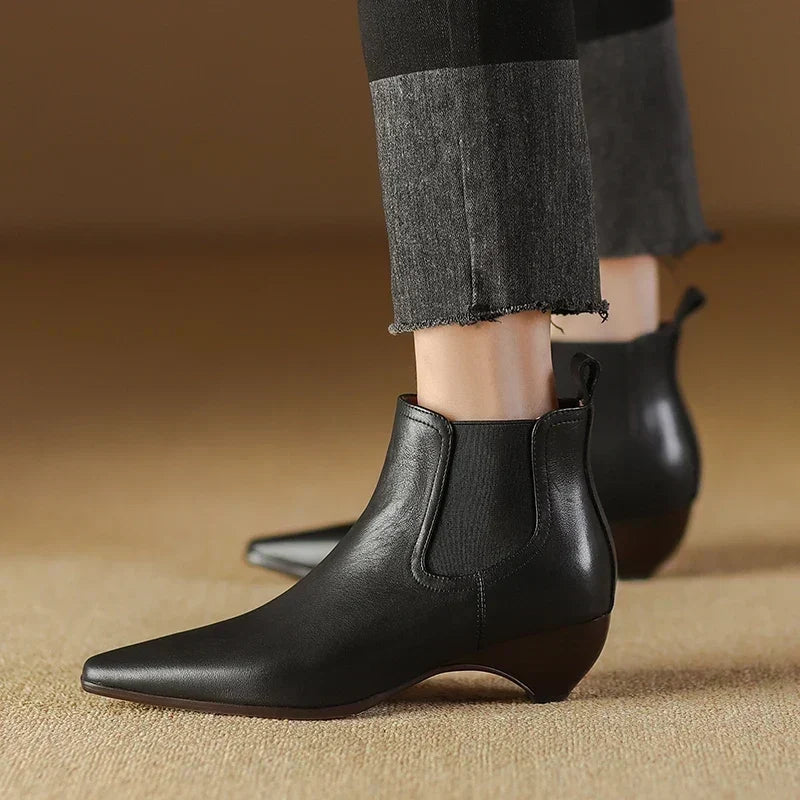 Laura | Botas de Piel Auténtica
