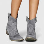 Elisa | Botines Estilo Cowboy de Línea Retro con Acabado Elegante