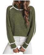 Elle | Suéter de cuello alto acogedor para mujer
