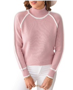 Elle | Suéter de cuello alto acogedor para mujer