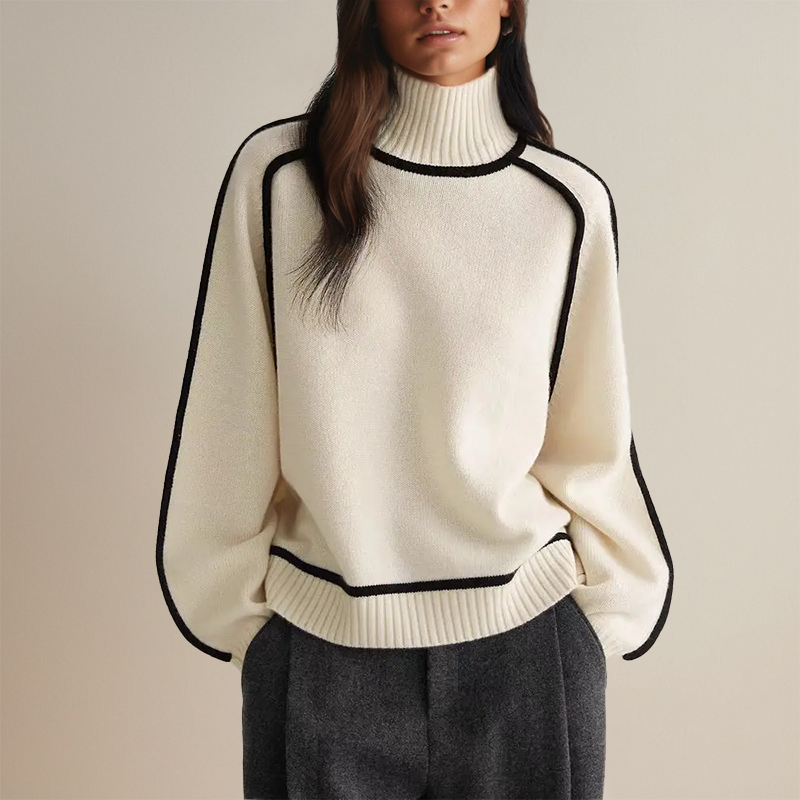 Lara | Suéter de cuello alto para mujer
