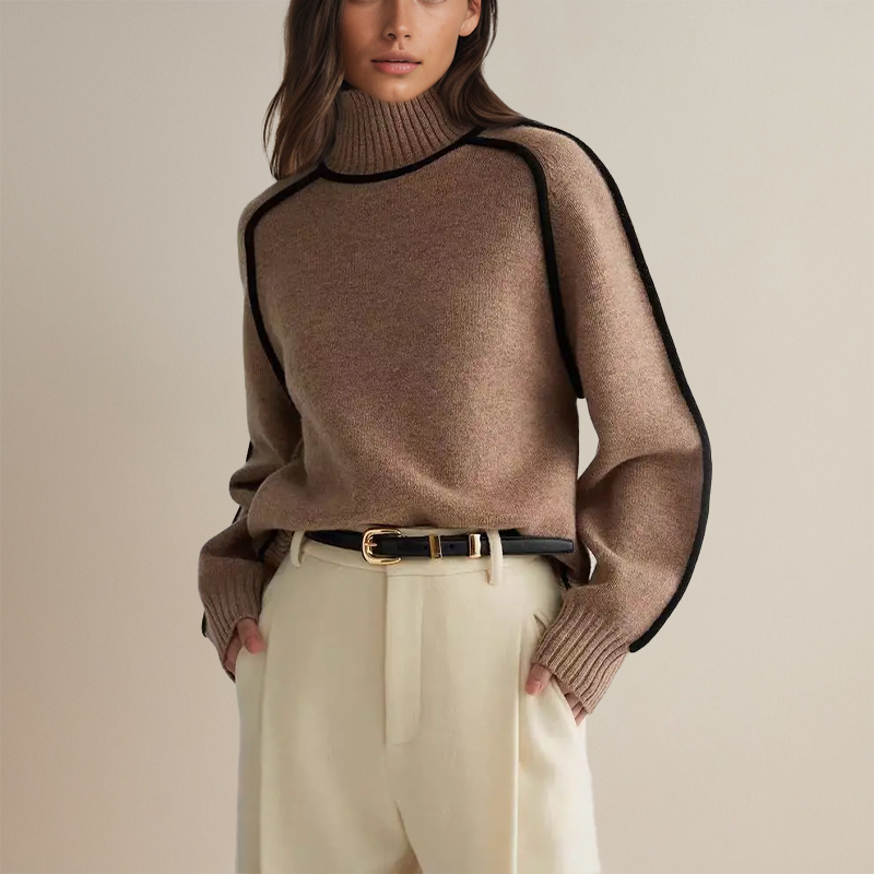 Lara | Suéter de cuello alto para mujer