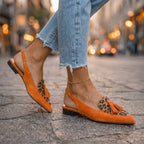 Juana Rosa | Sandalias con Tiras y Flecos