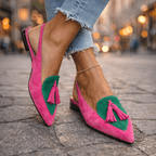 Juana Rosa | Sandalias con Tiras y Flecos