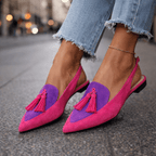 Juana Rosa | Sandalias con Tiras y Flecos
