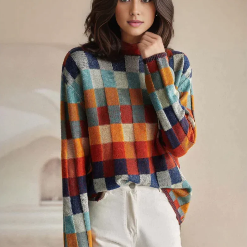 Anna | Suéter de cuello alto