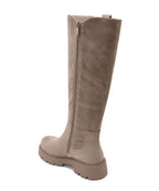 Botas Ivi de ante color topo