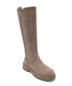 Botas Ivi de ante color topo