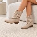 Botines con Parte Superior Doblada