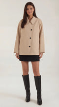 Amanda Oversized Asymmetrical Coat