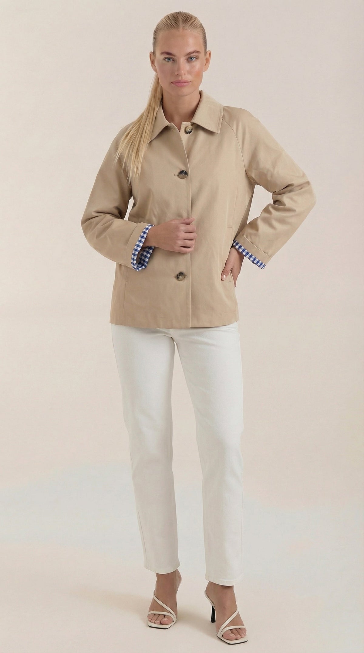 Trenchcoat Lindsay con forro