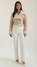 Corta Chaqueta de Forro Polar Marie