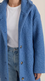 Abrigo con Capucha Meredith Longline