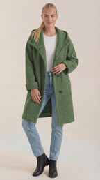 Abrigo con Capucha Meredith Longline