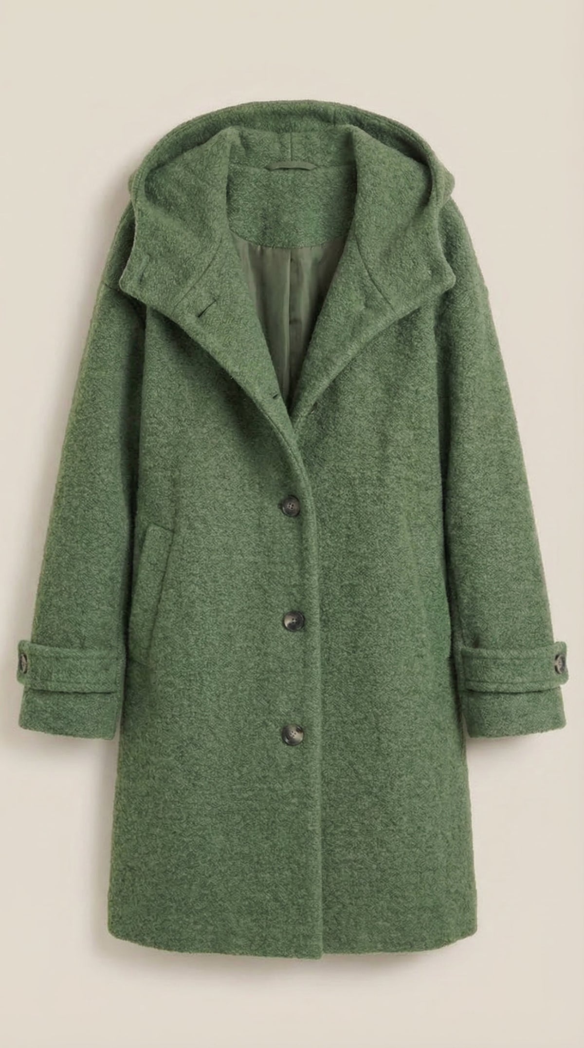 Abrigo con Capucha Meredith Longline