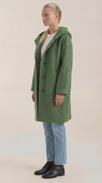 Abrigo con Capucha Meredith Longline