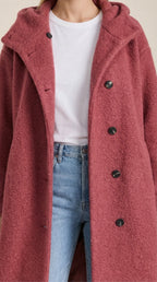 Abrigo con Capucha Meredith Longline