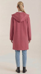 Abrigo con Capucha Meredith Longline