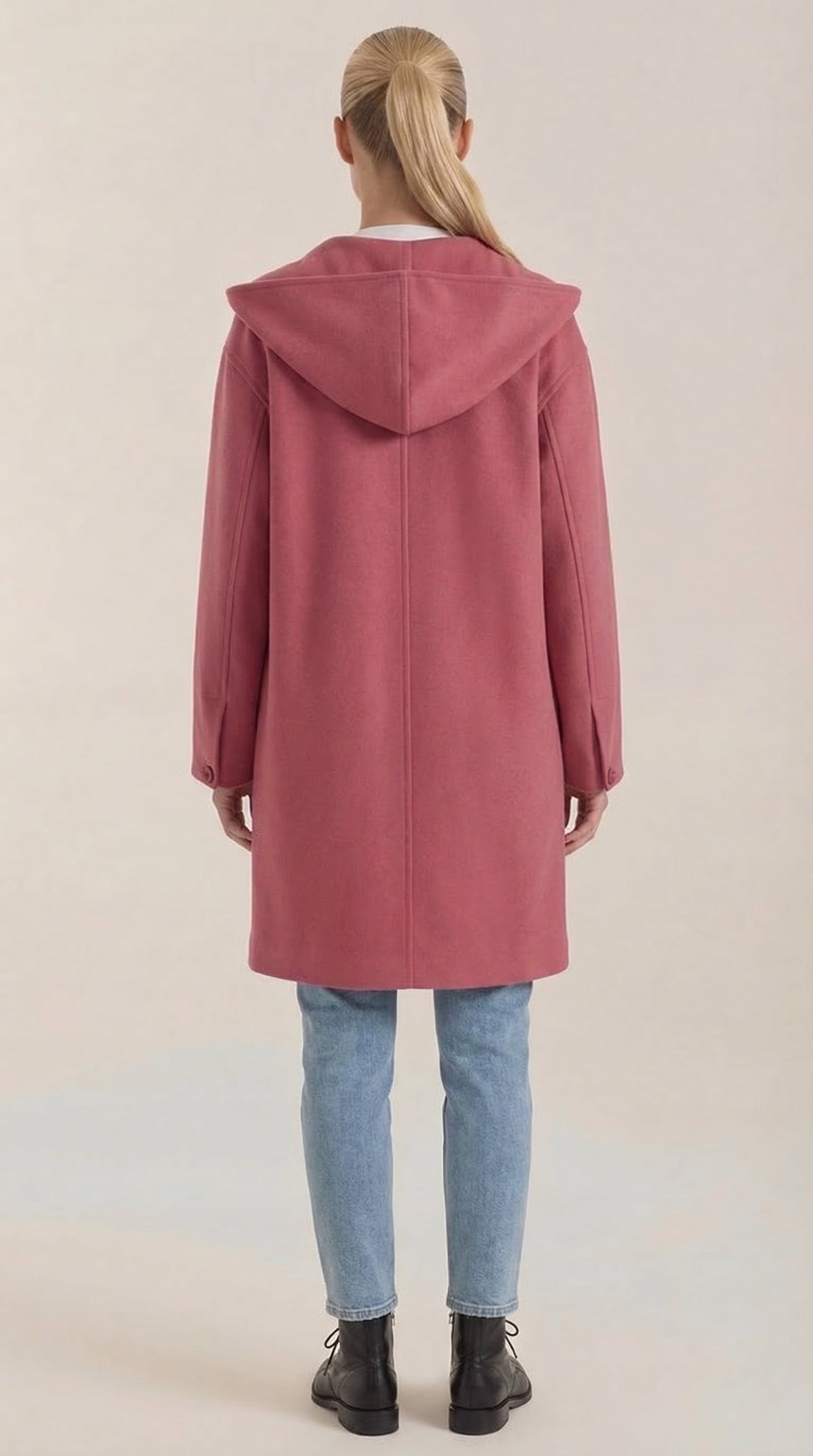 Abrigo con Capucha Meredith Longline