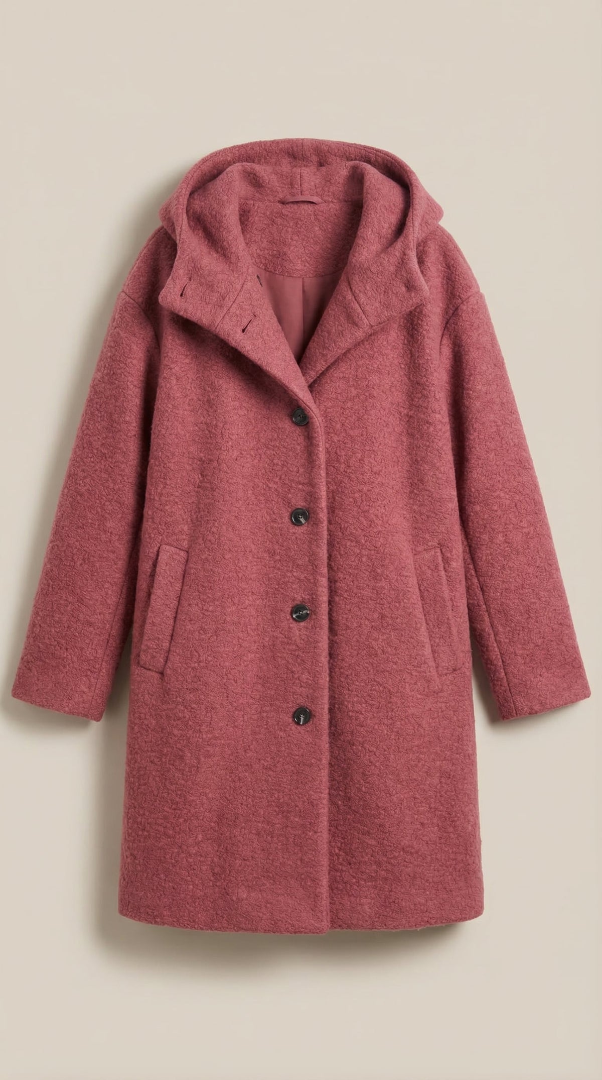Abrigo con Capucha Meredith Longline