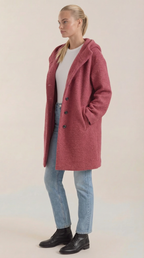 Abrigo con Capucha Meredith Longline