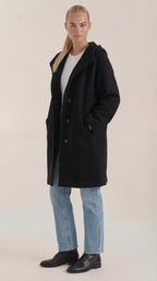 Abrigo con Capucha Meredith Longline
