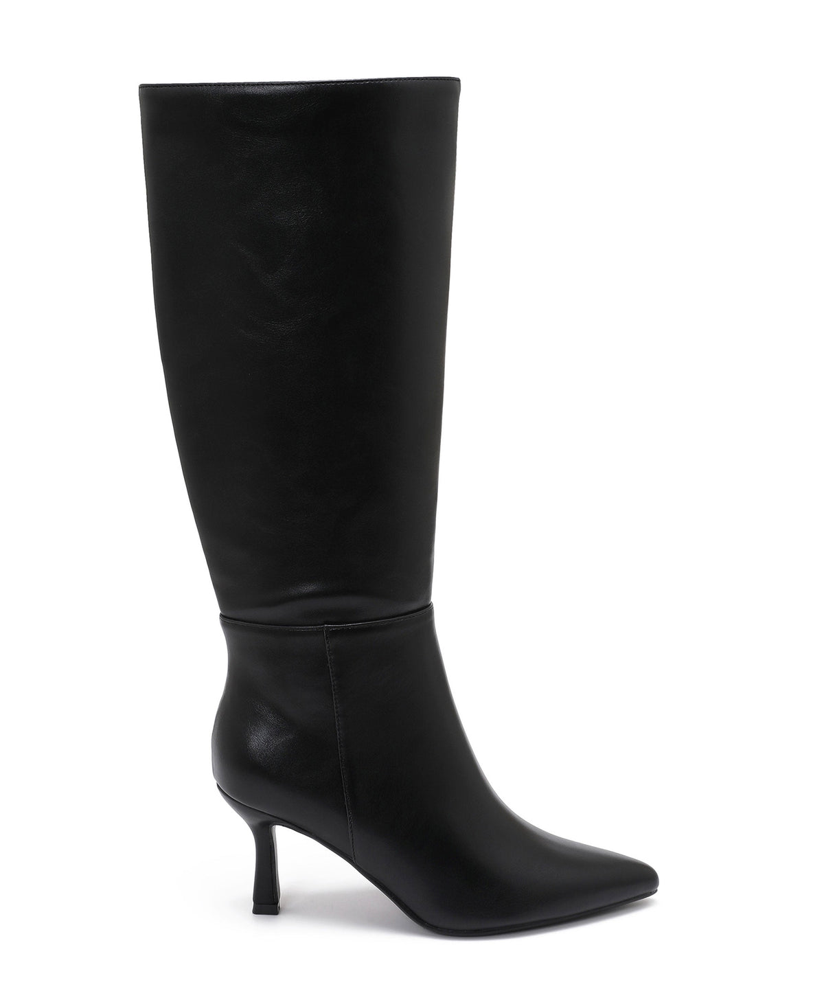 Zapatos de tacón kitten de cuero Ziana, negros