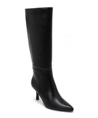 Zapatos de tacón kitten de cuero Ziana, negros
